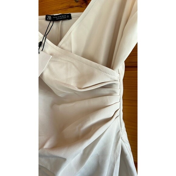 NWT Zara Sparkly Rhinestone Strap Slip Dress M - Picture 10 of 11